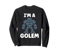 Giant Humor Creature golems Cute Simple I'm a Golem Sweatshirt