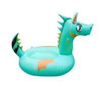 Giant Inflatable Green Dragon - Pool Floats Floating Dragon Water Raft