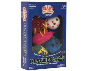 GIANT MICROBES Coffret cadeau Motif Plagues du 21e siècle
