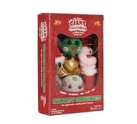 GIANT MICROBES Décorations de Noël Originales en Peluche - Ornements coquins de Noël