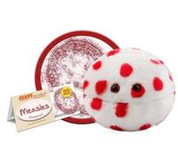 Giant Microbes Measles Morbillivirus Plush Toy by Giant Microbes