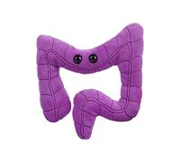 GIANT MICROBES Peluche du côlon, cadeau de coloscopie, cadeaux amusants du côlon, sensibilisation au cancer colorectal, cadeaux gastro-entérologues, jouet en peluche Guts