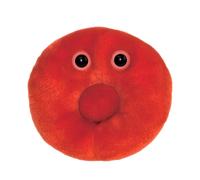 Giant Microbes Rouge Sang Cellule Peluche Jouet Original Doux Body Éducatif 12cm