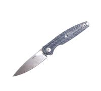 Giant Mouse ACE REO Denim Micarta / Satin Magnacut REO-DENIM-MICARTA