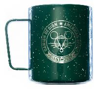 Giant Mouse GM Tasse de Camp Vert Moucheté / Design Danois Esprit Américain