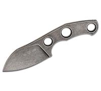 GIANT MOUSE GMF1-P, 4mm N690 PVD Stonewashed / Étui en cuir naturel GM-K-GMF1-P