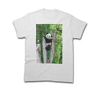 Giant Panda Xiao Qi Ji at The Smithsonian's National Zoo T-Shirt,(Medium)