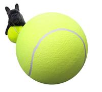Giant Pet Tennis Ball Toy | Rubber 24cm 280g Inflatable Durable Large Pet