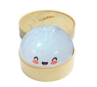 Giant Rainbow Dumpling Stress Ball - Super Soft Fidget Toy | Sensory Squeeze Ball for & Focus | Fun Mood-Expressing Desk Toy for Adults, Teens & Kids