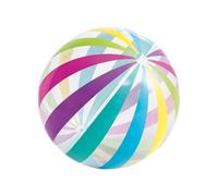 Giant Shore Orb - Vibrant Air-Filled Polymer Globe, 50cm Buoyant Shape, Seaside Leisure Prop | Children Garden Soiree Event, Splash Session Play, Deckside Gathering Challenge, Lawn Celebration Game