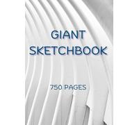 Giant Sketchbook: Extra Large unlined Sketchbook (8.27 x 11.69 in) - for Unlimited Notes, Journaling, Painting... for kids and adults