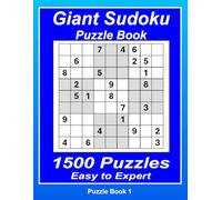 Giant Sudoku Puzzle Book: Book 1