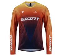 Giant Team Legends Edition Long Sleeve Jersey Orange L Homme