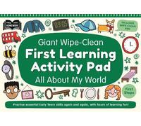 Giant Wipe-Clean First Learning Activity Pad All About My World