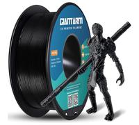 GIANTARM Filament PETG 1,75 mm, Imprimante 3D Filament PETG 1 kg, Précision Dimensionnelle +/-0,03mm, PETG Noir