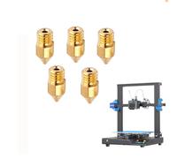 GIANTARM Geeetech Buse 2 en 1 Convient aux Imprimantes GEEETECH Série M, Série T (5 Pièces)