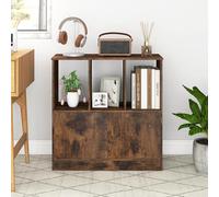 GIANTEX Bibliothèque avec Armoire à 3 Niveaux, Etagere Bibliotheque à 3 Cubes, Meuble de Rangement Ouvert Moderne pour Salon, Bureau à Domicile, Chambre, 70 x 30 x 70 cm (Marron)