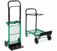 Giantex Chariot/Diable Pliant 2 en 1, Multi Fonctionnel, Charge 90KG