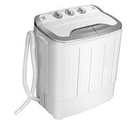 Giantex GT-US61100-FPGR Rondelles portables, blanc et gris