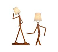 Giantex Lampadaire Salon, sur Pieds et Abat-jour Changeable pour Salon Chambre à Coucher Noir