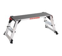 GIANTEX Plate-Forme de Travail Pliable en Aluminium avec Pied Antidérapant et Serrures de Sécurité,Charge 150 kg,pour Maison,Garage