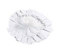 GiantGo Lot de 400 étiquettes de prix blanches avec ficelle, étiquettes de bagages, étiquettes vierges en papier pour marquage de cadeaux, bijoux, vêtements, prix, 45 x 25 mm