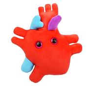 Giantmicrobes Porte-clés en forme de microbe géant en peluche Cœur organe