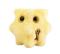 Giantmicrobes Porte-clés en forme de microbe géant en peluche Hépatite