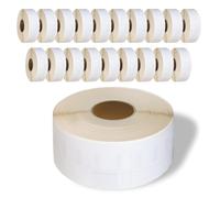 GIANTO 20 rouleaux d'étiquettes adhésives 11355-19 x 51 mm compatible avec les imprimantes DYMO S0722550 LabelWriter 4XL 300, 400, 450, et compatible avec Seiko, impression thermique (rouleau de 500
