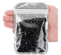 Giantree Lot de 3 000 pierres strass en cristal - Noir - 4 mm - Pour vêtements, vêtements, chaussures, bricolage, artisanat, décoration