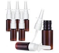 Giantree Lot de 7 flacons vaporisateurs nasaux vides de 10 ml - Vaporisateur à brume fine rechargeable pour eau, parfum, huiles essentielles, désinfectant pour plaies