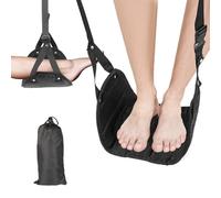 Giantree Repose-pieds pour avion, portable et réglable, repose-pieds de voyage en avion pour éviter les douleurs au dos, aux jambes, aux genoux, aux hanches, pour avion, train, bureau, relaxant vos