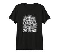 Giants Guard The Sun Temple égyptien Pharaon T-Shirt Haut de Gamme