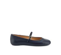 Gianvito Rossi - Ballerines en tissu - Femme - Chaussures - Bleu - Taille: 37 EU