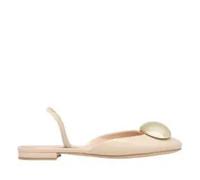 Gianvito Rossi - Ballerines - Femme - Chaussures - Beige - Taille: 40 1/2 EU