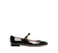 Gianvito Rossi - Ballerines Mary Ribbon - Femme - Chaussures - Noir - Taille: 35 EU
