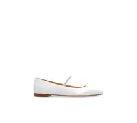 Gianvito Rossi - Ballerines Meridia - Femme - Chaussures - Blanc - Taille: 37 1/2 EU