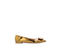 Gianvito Rossi - Ballet Flats Jaipur - Femme - Chaussures - Jaune - Taille: 37 1/2 EU
