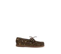 Gianvito Rossi - Bos Taurus Slip-On Mocassins - Femme - Chaussures - Brun - Taille: 38 1/2 EU