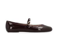 Gianvito Rossi - Carla Ballet Flat - Femme - Chaussures - Rouge - Taille: 38 EU