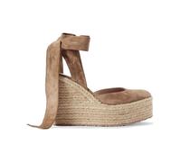 Gianvito Rossi - Espadrilles en cuir de veau - Femme - Chaussures - Beige - Taille: 37 1/2 EU