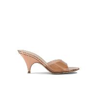 Gianvito rossi mule femme bronze sofia 70 mm en cuir - 37