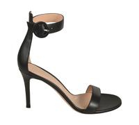 Gianvito Rossi - Portofino 85 - Femme - Chaussures - Noir - Taille: 37 1/2 EU
