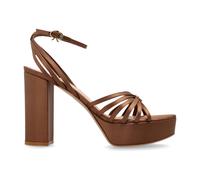 Gianvito Rossi - Rita Platform Sandales - Femme - Chaussures - Brun - Taille: 39 EU