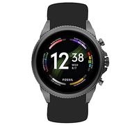 Giaogor Bracelet compatible avec montre connectée Fossil Gen 6 pour homme, en silicone, classique, bracelet de rechange pour montre connectée Fossil Gen 6 44 mm