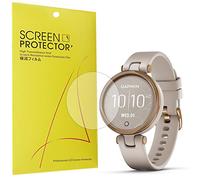Giaogor Lot de 6 films de protection d'écran pour montre connectée Garmin Lily HD Transparent Flexible [Sans bulles] [Compatible avec étui] [Qualité supérieure]