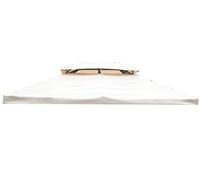 GIARDINI DEL RE 57373 Toile de Rechange pour tonnelle Sahara, 300 x 400 x 10 cm, Beige