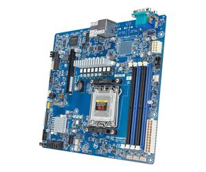 Gibabyte MC13-LE0, 1xSKT LGA 1718, AMD Ryzen 7000, SoC, 4xDIMM, SATA, 1xM.2, 2x10GbE, IPMI