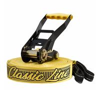Gibbon Slackline Classic Line Treewear Set 15 m Jaune Neuf