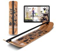 GIBBON Kit de giboard - Play Black - Planche d'équilibre innovante - Entraînement interactif avec application - Pour la maison et les déplacements - Idéal pour les figures et les entraînements - Avec